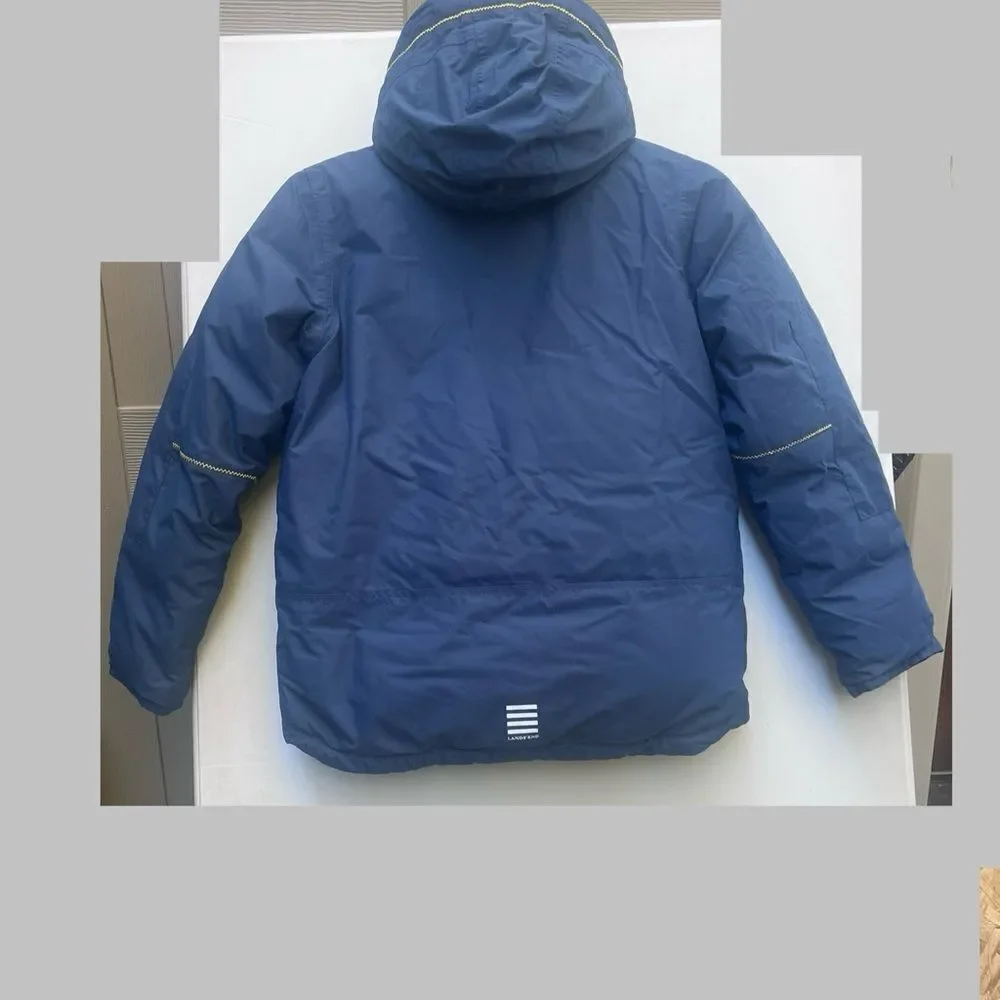 Blue Kids Jacket with Hood